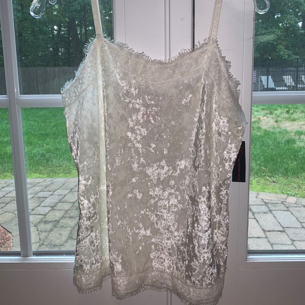 Crushed Velvet Cami